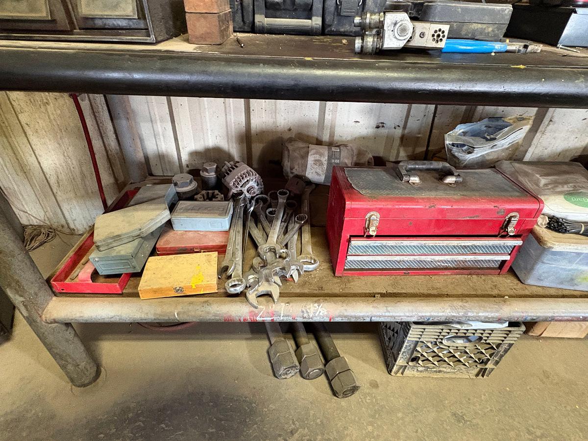 Used Large assortment of hand tools located in shop