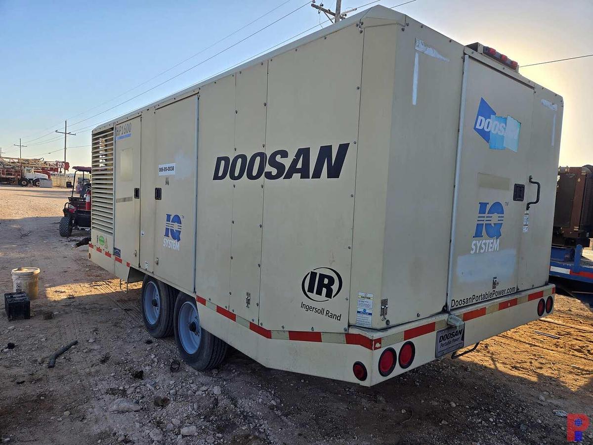 Used 2014 Doosan HP1600 CFM Portable Air Compressor