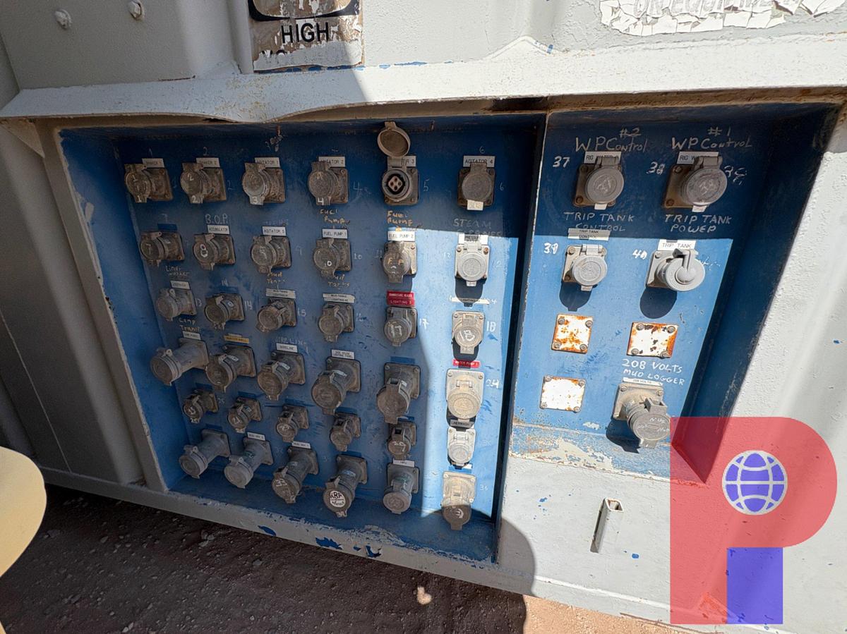 Used 44’ X 10’ X 10.5’ GENERATOR/PUMP MOTOR CONTROL HOUSE, SKIDDED