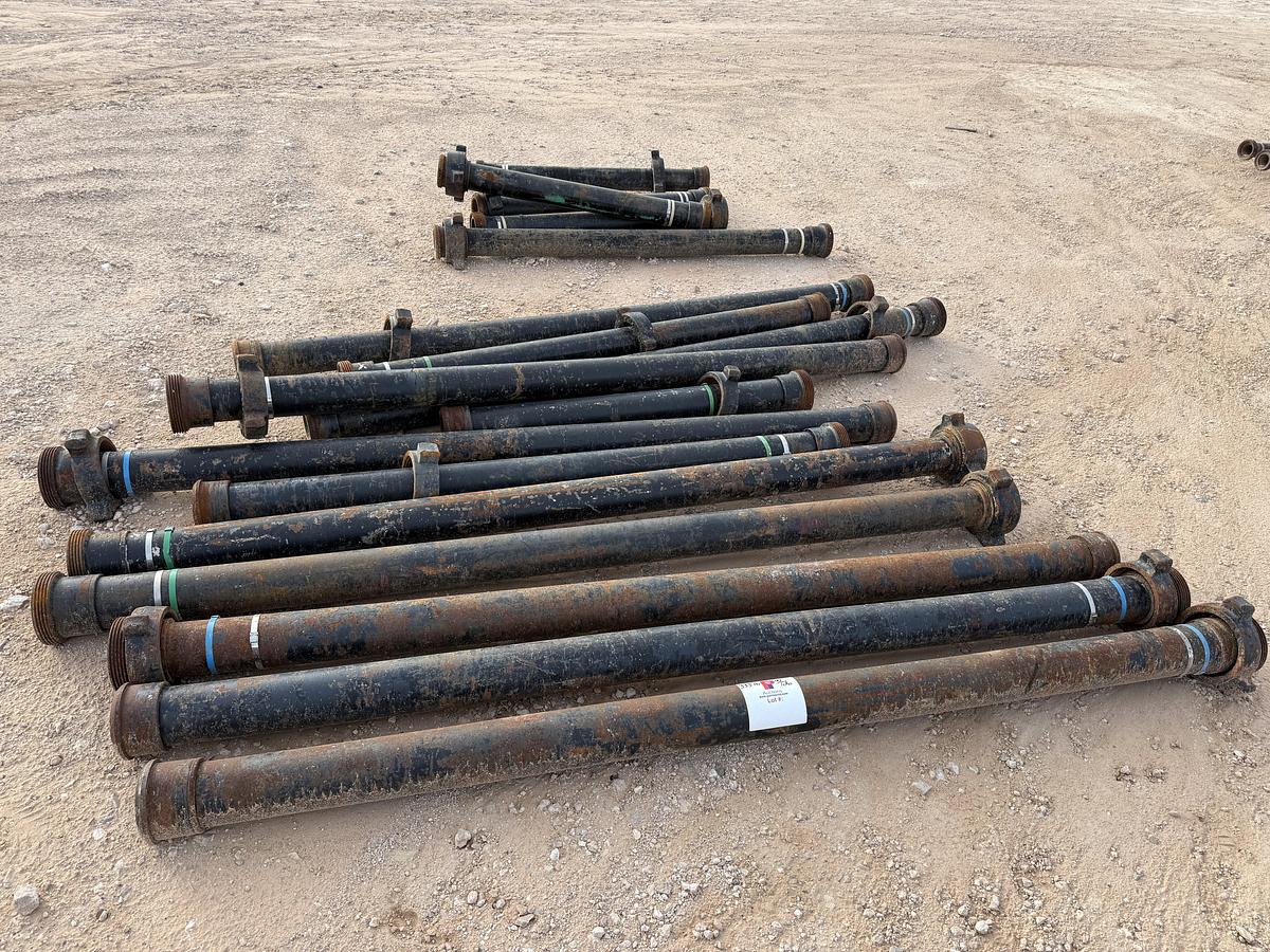 Used (17) 4” X 4’L-8’L FIG 1002 10K WP FLOW IRON