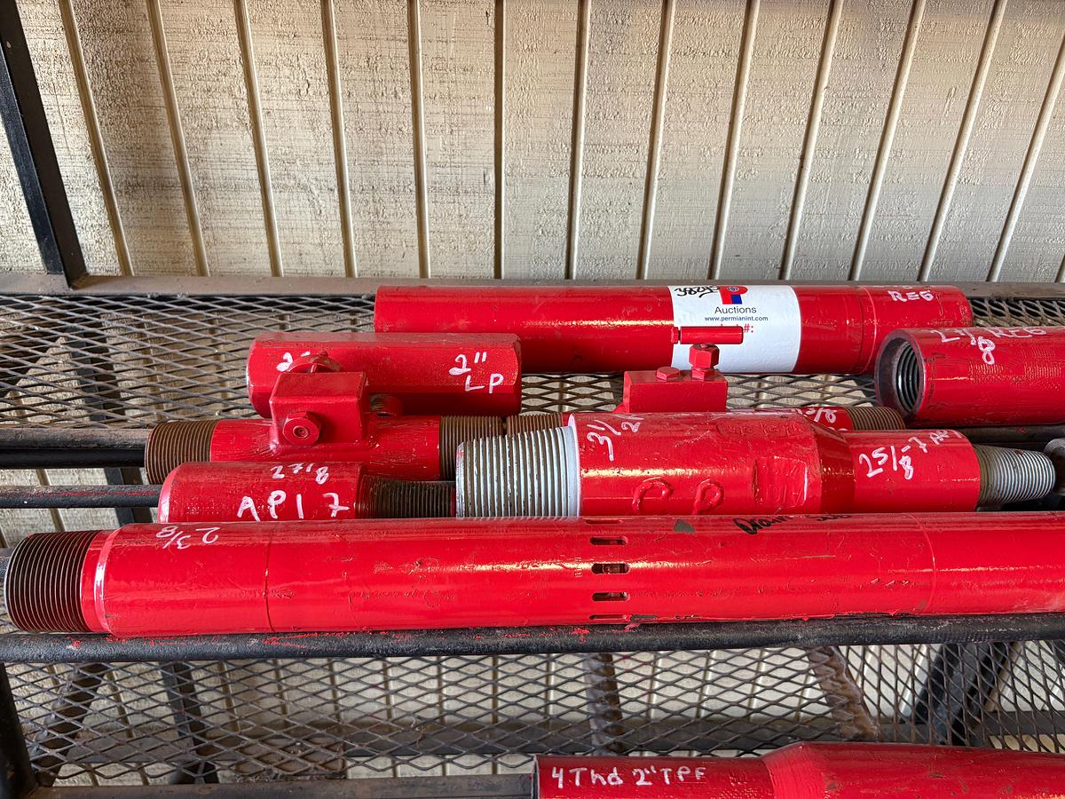 Used (10) assorted x-over subs & test sub
