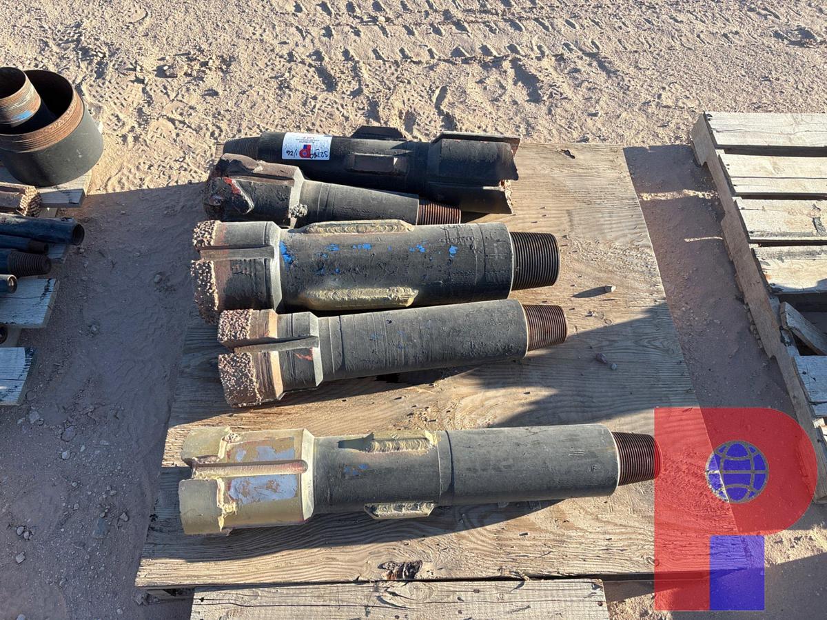 Used (5) assorted bullnose, concave, & bladed mills