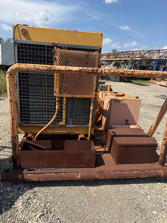 Used CATERPILLAR C15 POWER UNIT W/ FULLER T905 TRANS, SKIDDED