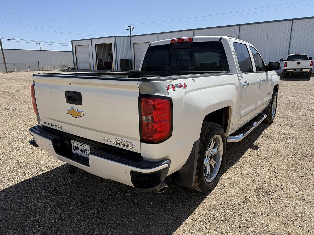 Used 2014 CHEVROLET SILVERADO 1500 HIGH COUNTRY 4WD CREW CAB PICKUP