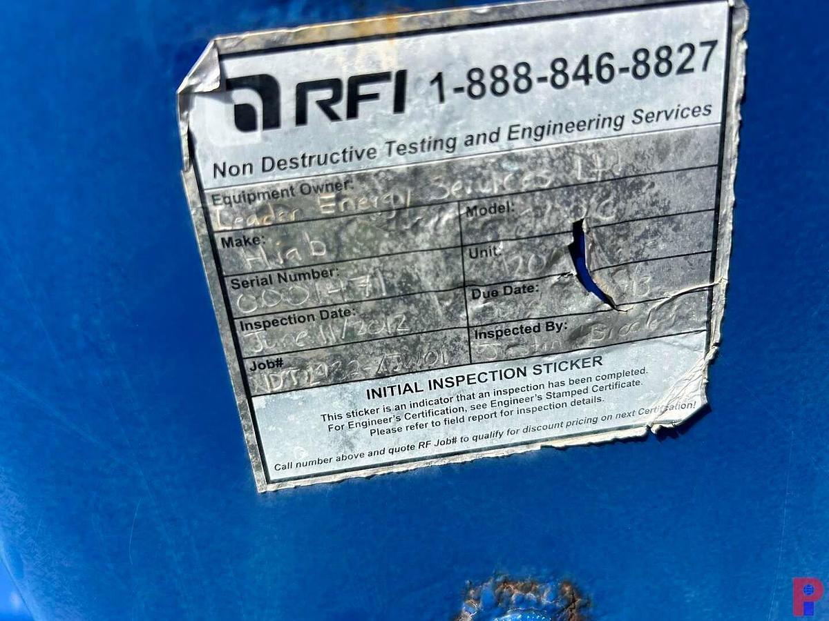 Used LEADER ENERGY COILED TUBING UNIT ON TRI AXLE TRAILER