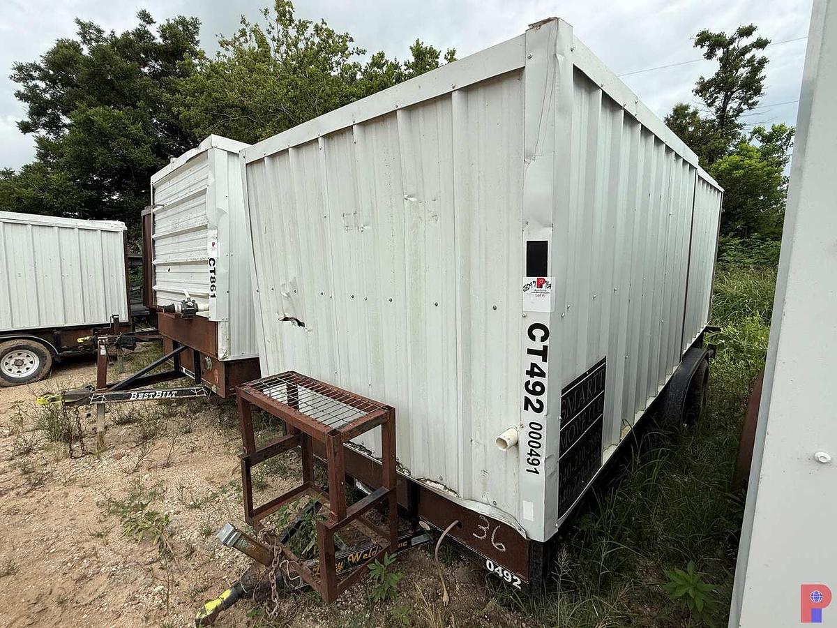 Used 2012 MAXEY WELDING 16’ T/A BUMPER PULL COOL DOWN TRAILER