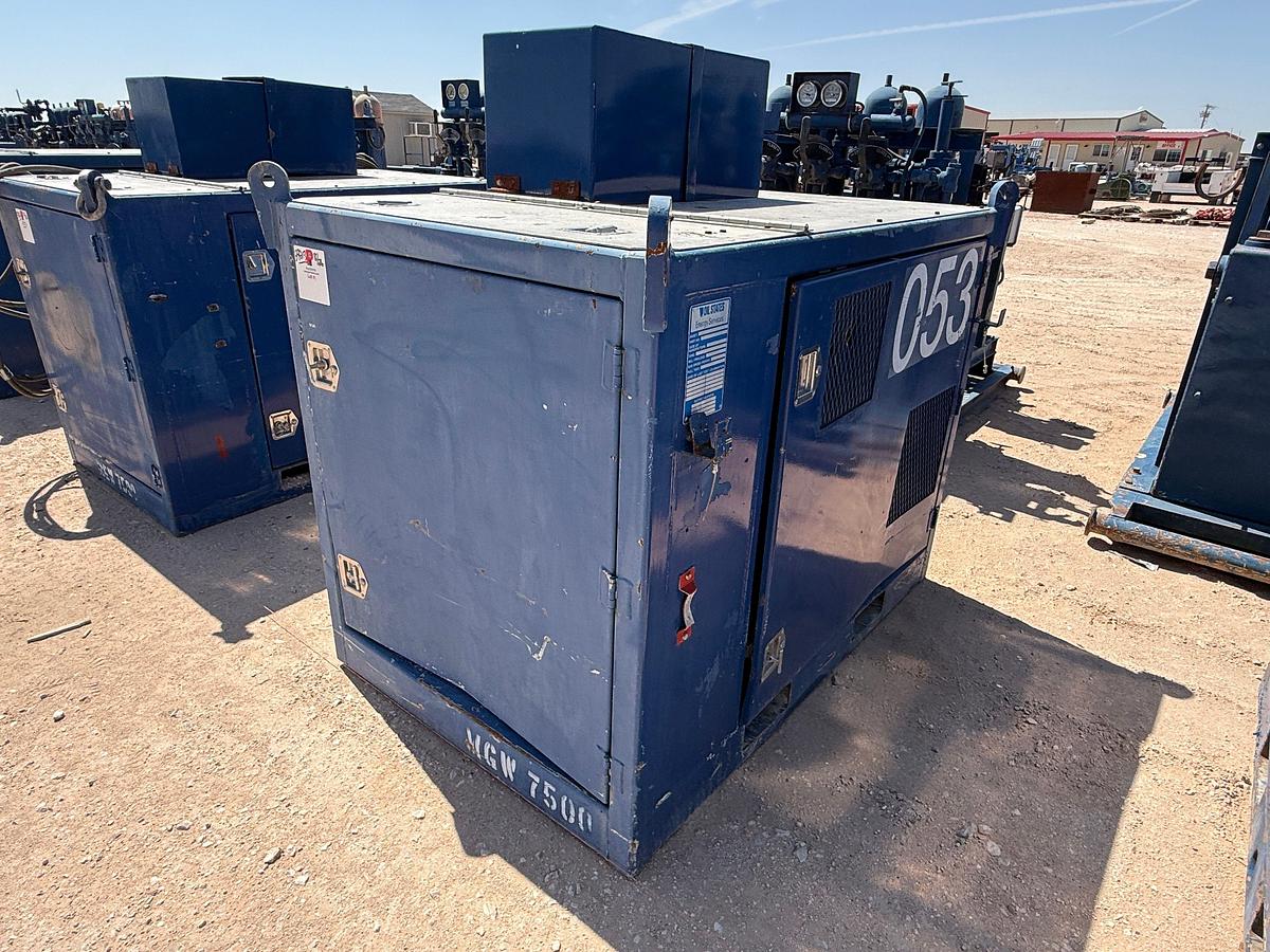 Used SELF CONTAINED 20K WP GREASE INJECTION UNIT COMBO P/B 8.4-KW ISUZU DIESEL GENERATOR