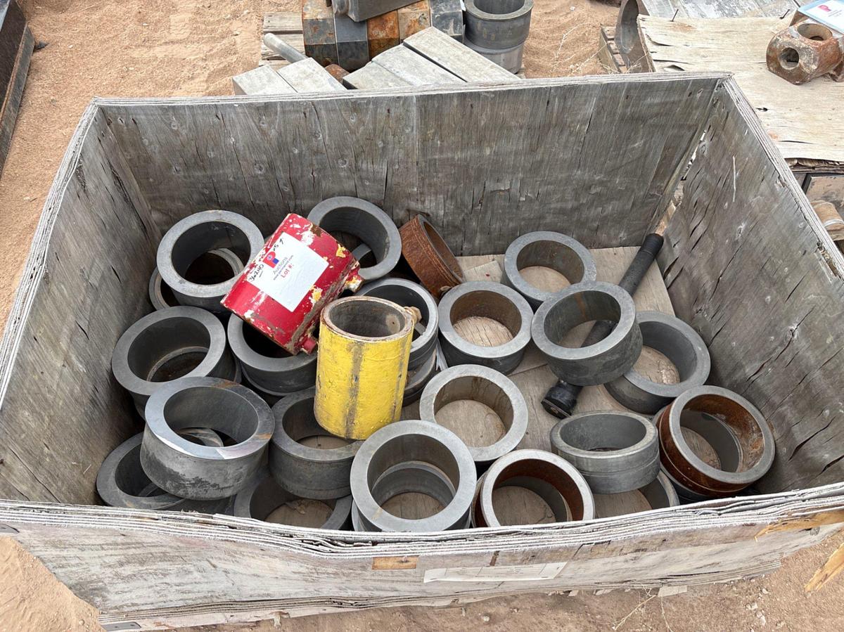 Used (5 pallets) assorted valve seats & (11) 7-1/16” valve gates