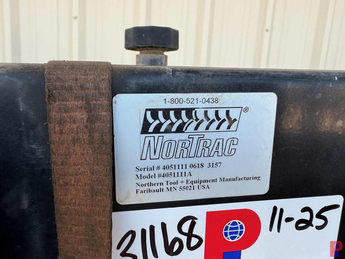 Used HYDRAULIC POWER PACK W/ ROLLING TEST STAND, HOSES, VALVE & FITTINGS