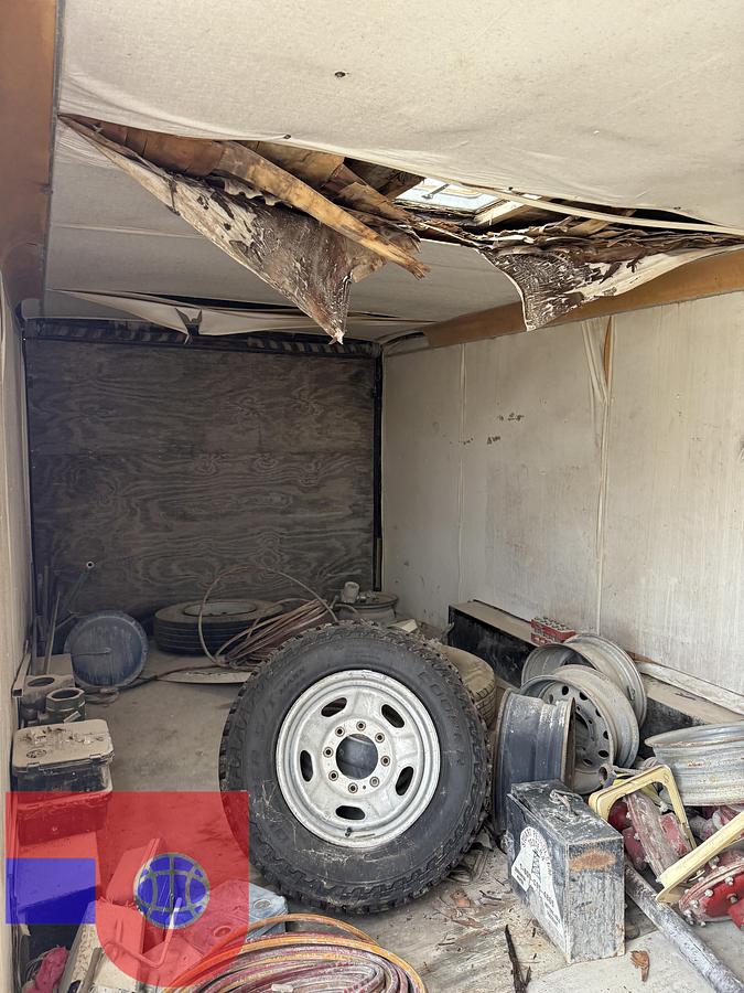 Used 2013 HAULMARK 20’ T/A BUMPER PULL CARGO TRAILER (INOPERABLE)