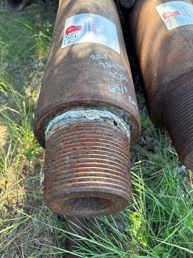 Used 7-3/4”OD x 3”ID x 28.1’L 6-5/8reg SLICK DRILL COLLAR
