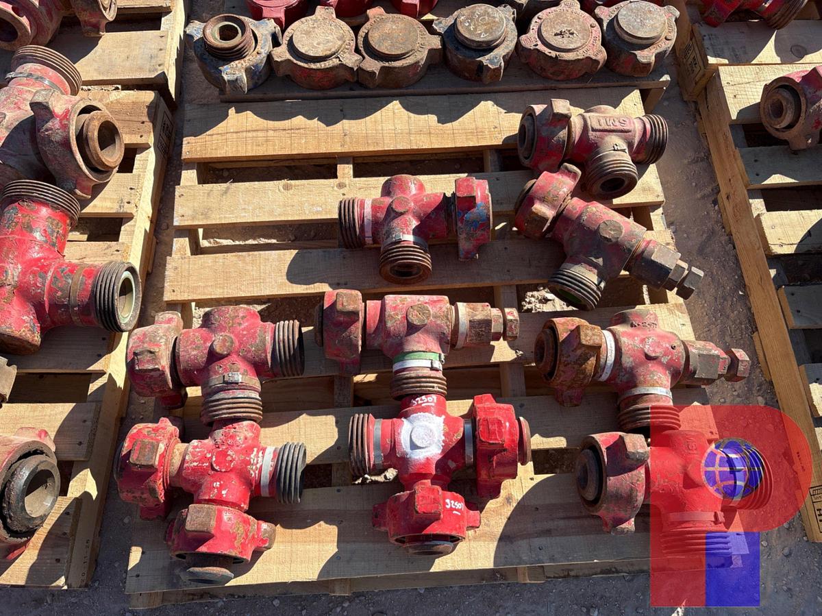 Used (9) 2” 1502 “T” FITTINGS