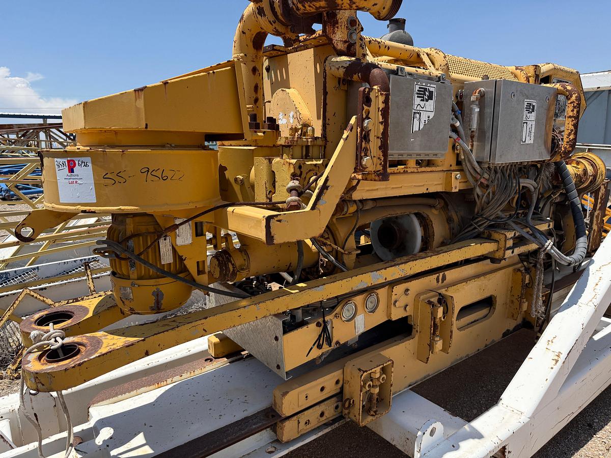Used CANRIG MOD 4017AC-122 175-TON NC-46 CONN 5K WP TOP DRIVE W/ TRANSPORT SKID