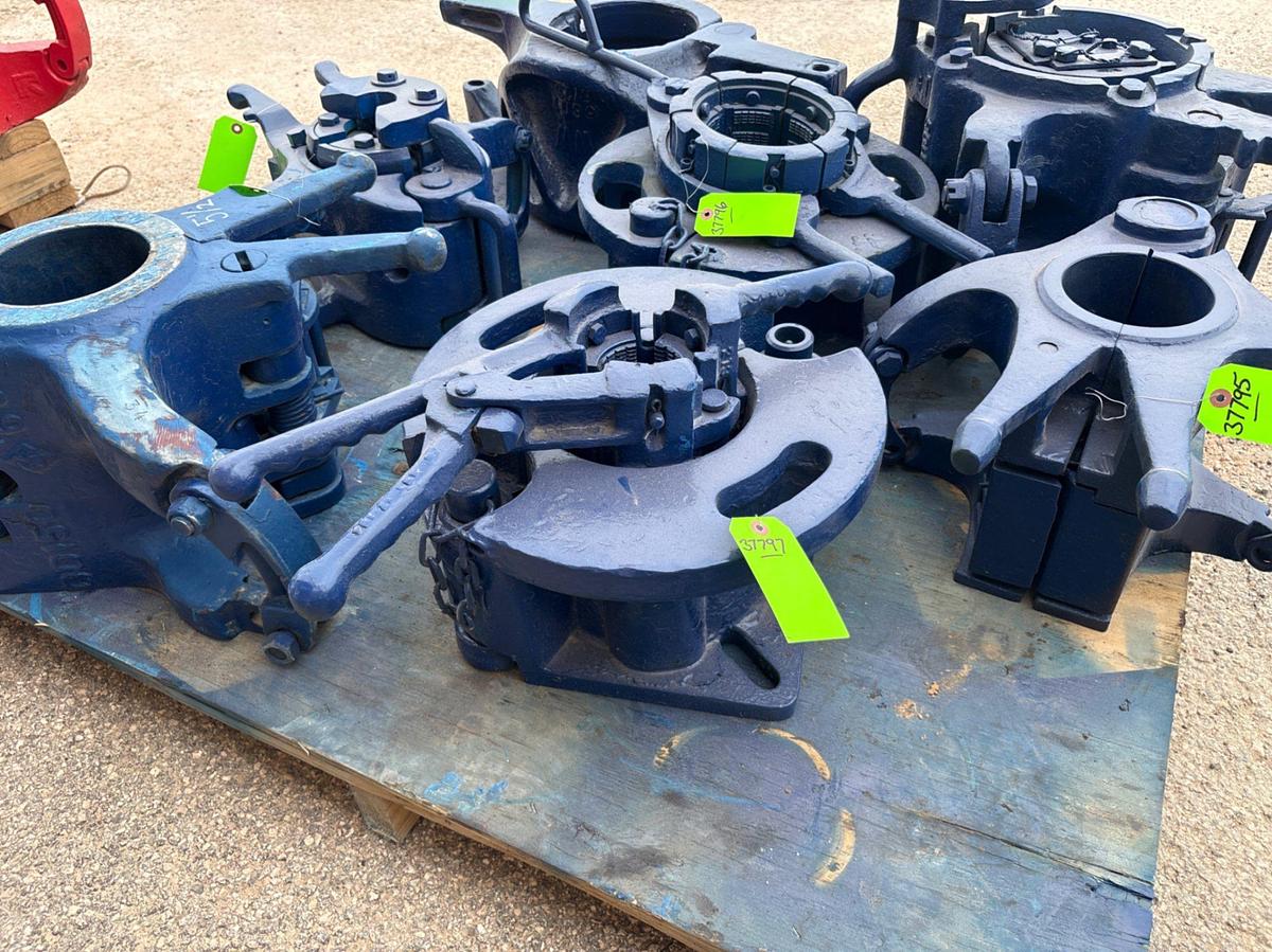 Used 100-ton manual slip bowl & slips