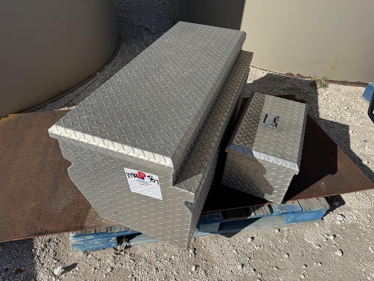 Used BETTER BUILT 48” X 21” X 19” TOOL BOX & (1) SMALL TOOL BOX