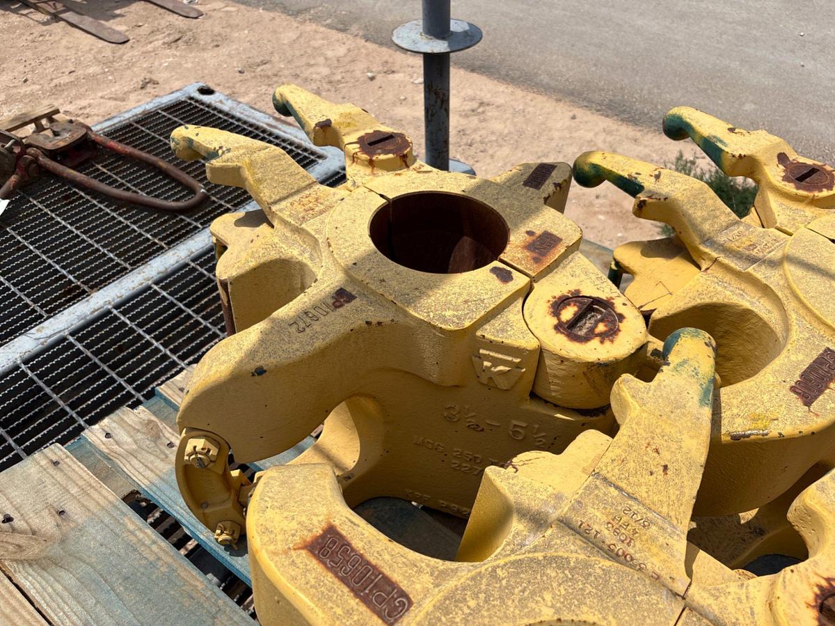 Used Keystone 3-1/2 - 5-1/2 250 ton DP elevator