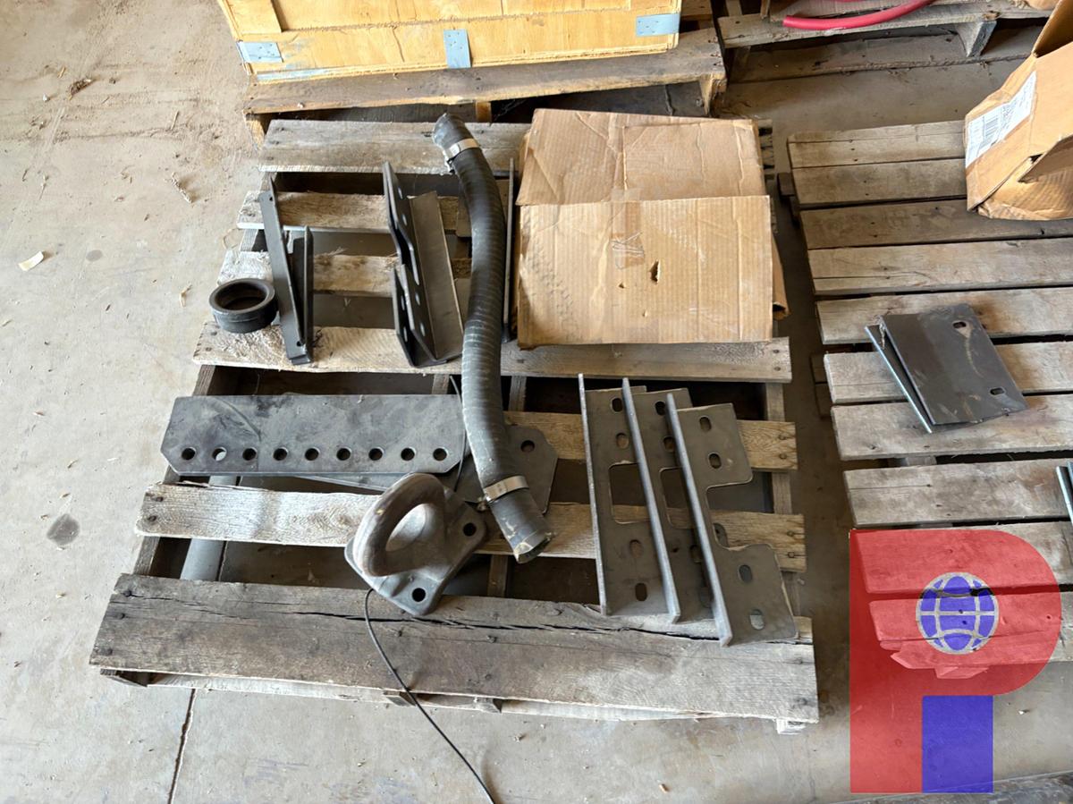 Used (8 PALLETS) OF ASSORTED BLENDER & REEL TRAILER MFG PARTS