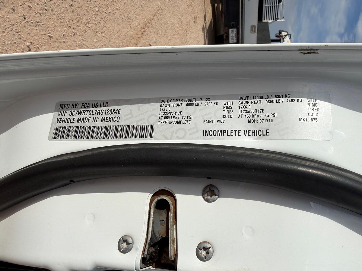 Used 2024 RAM 3500 CREW CAB MECHANICS TRUCK, 4X4