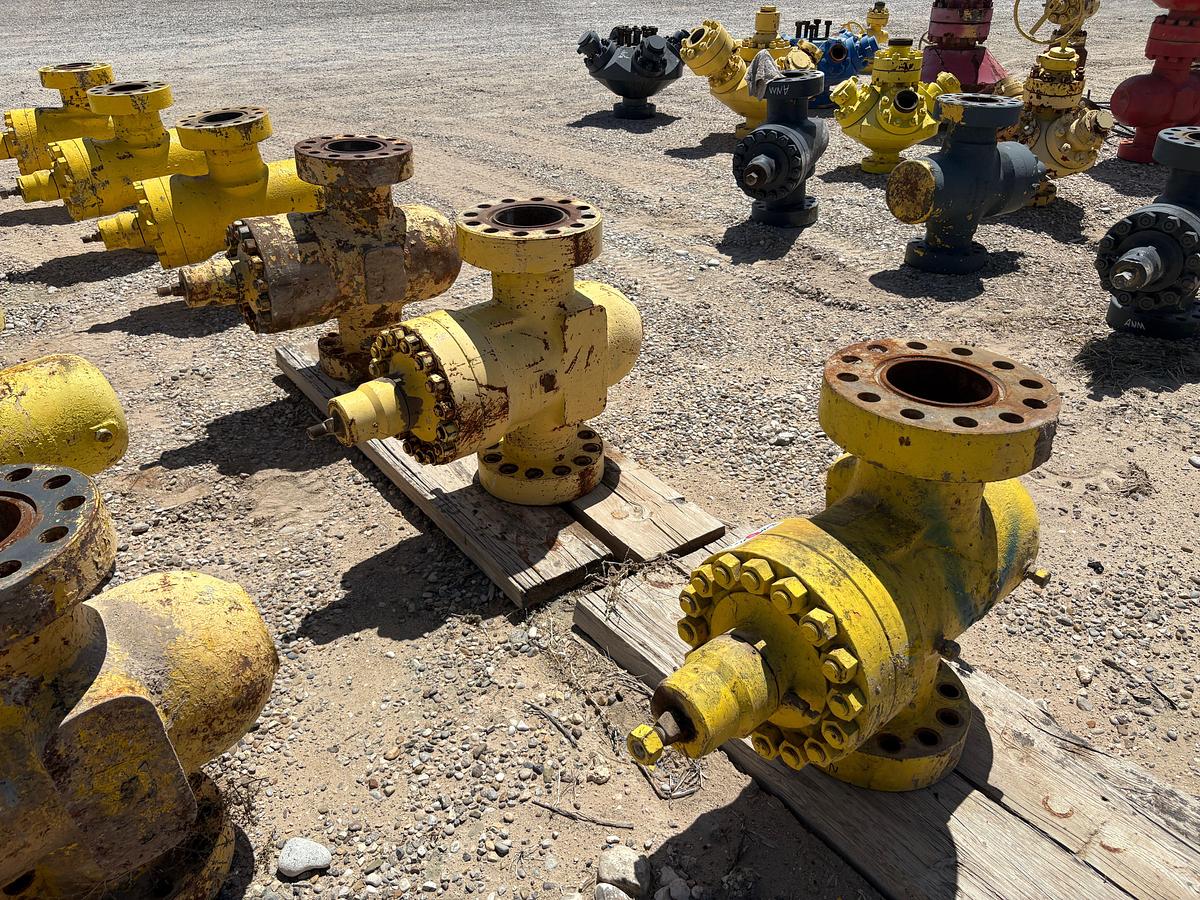 Used (6x$) (6) 7-1/16” 5K gate valves