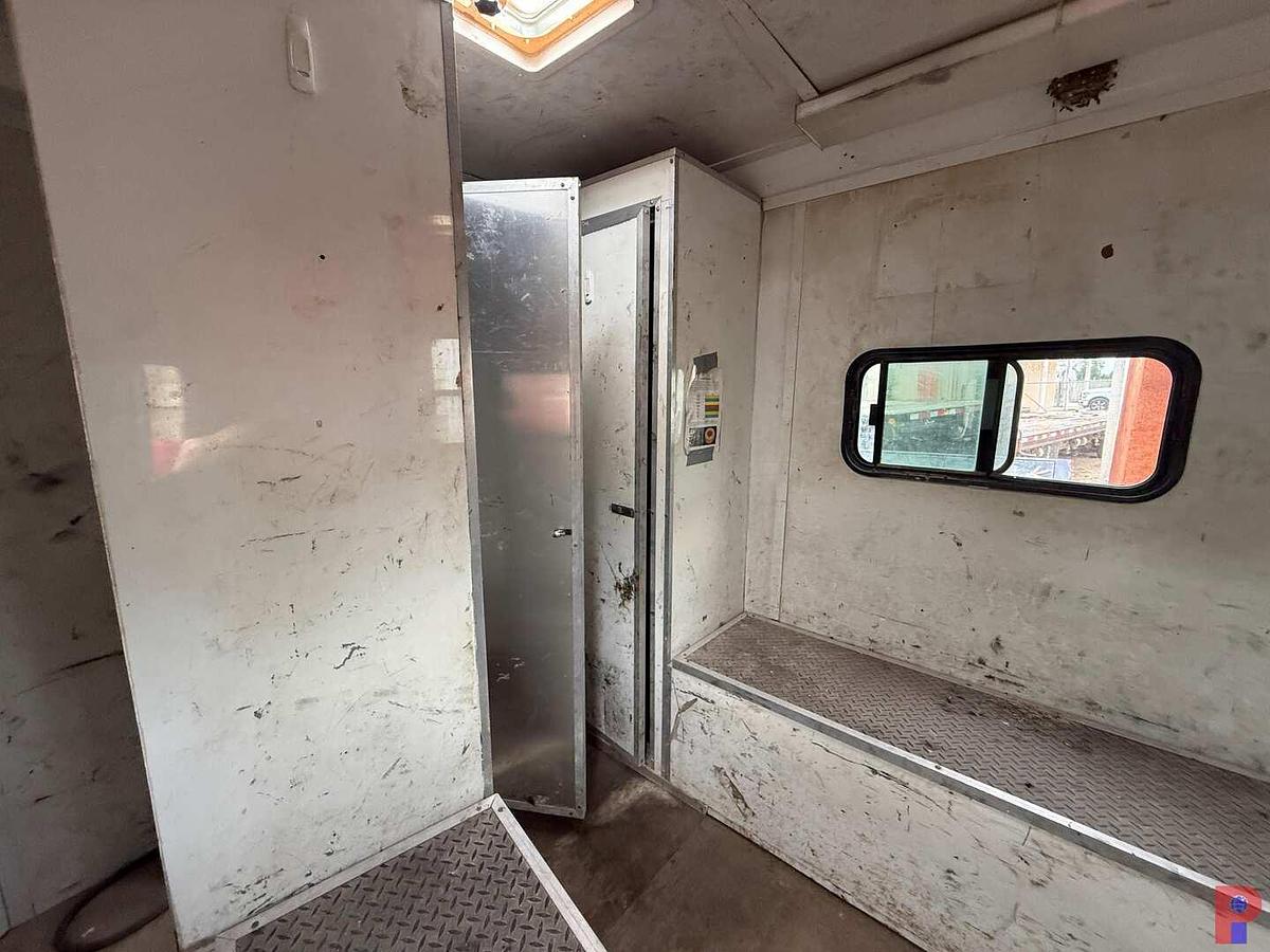 Used 2015 LARK UNITED 12’ T/A BUMPER PULL CREW / DOGHOUSE TRAILER