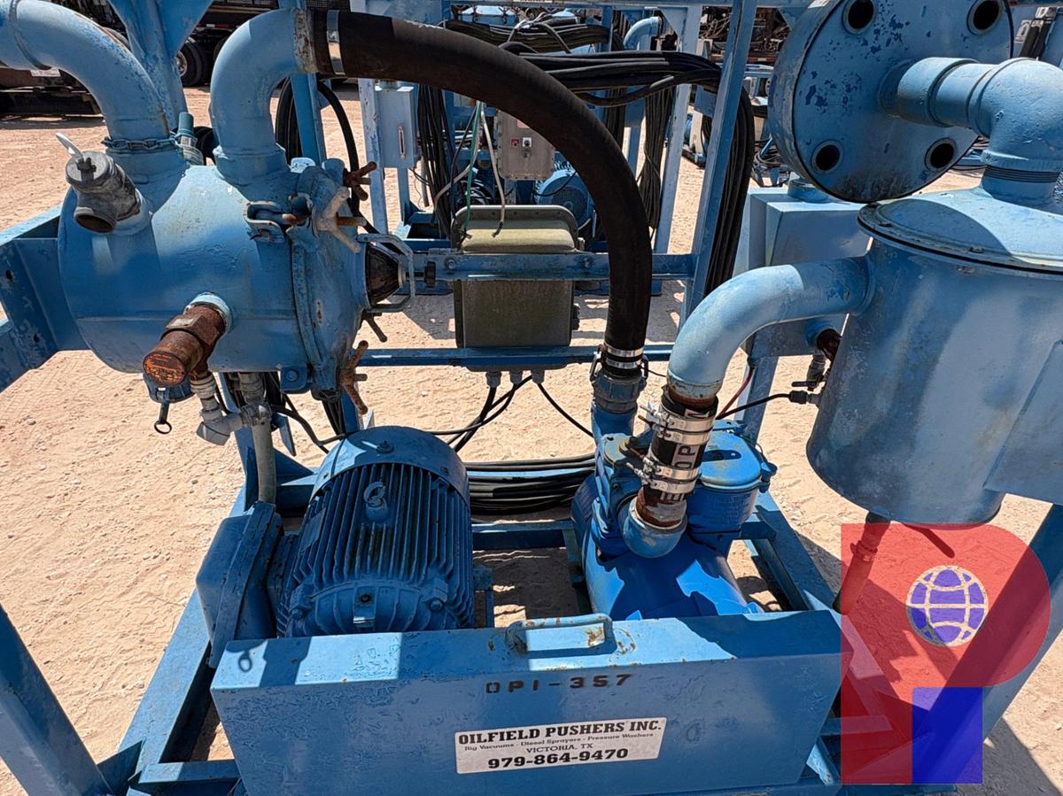 Used NATIONAL VACUUM EQUIPMENT 30HP PORTABLE VACUUM UNIT