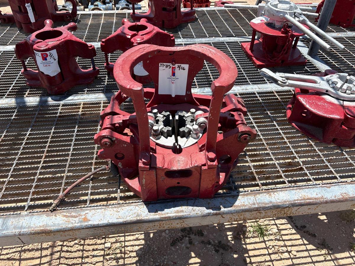 Used GUIBERSON type T110 pneumatic tubing spider dressed f/ 3-1/2”