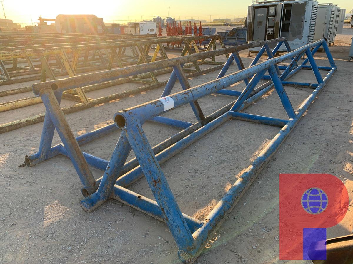 Used (2X$) 29’X 39” TRIANGLE PIPE RACKS