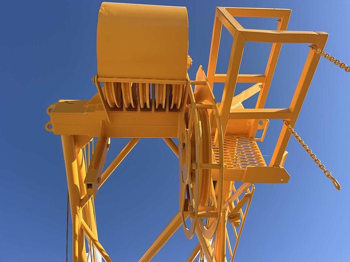 Used 1981 FRANKS 1287 DD 96’-215K 5-AXLE WELL SERVICE WORKOVER RIG TX PLATE 59P 355