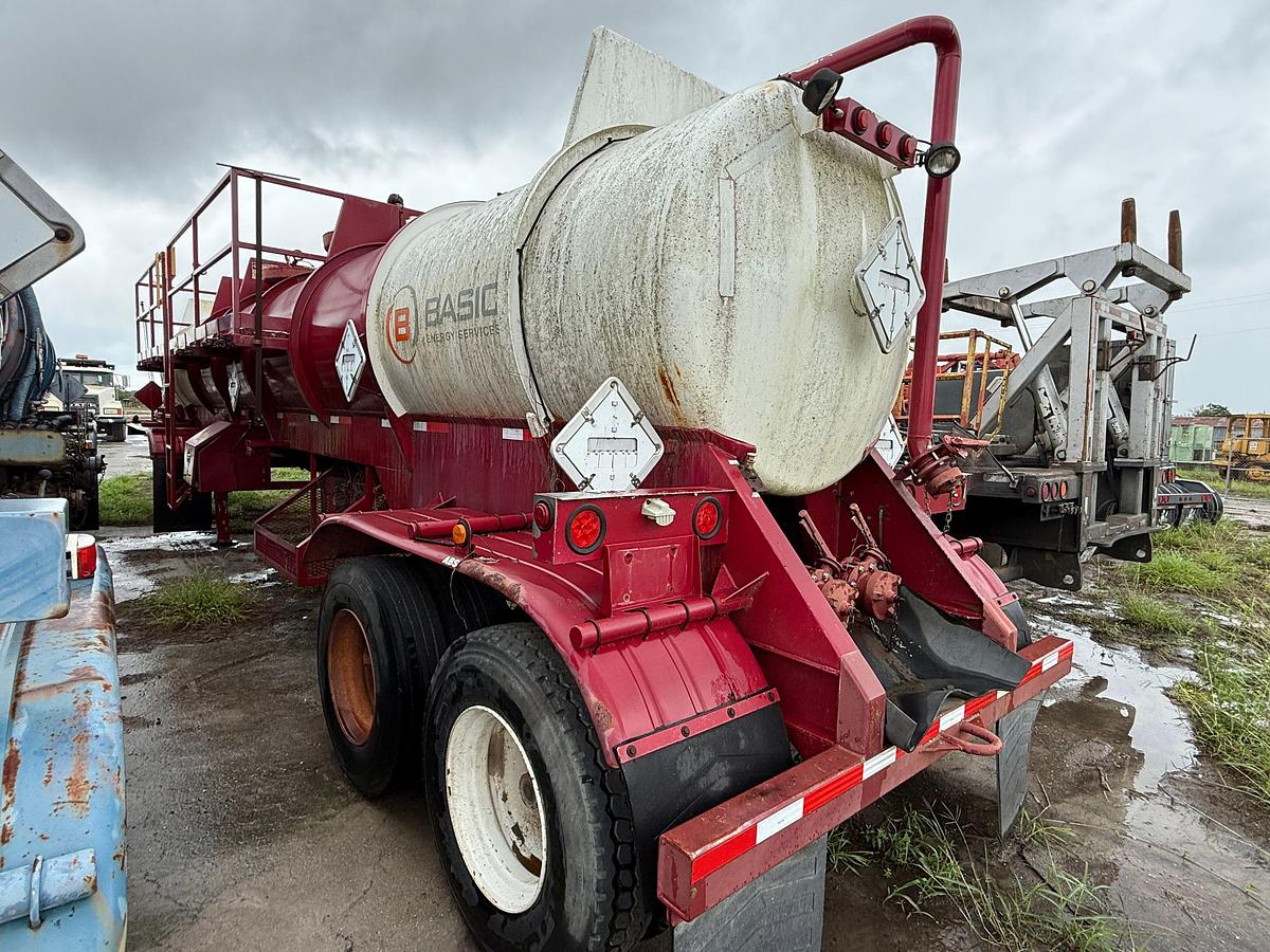 Used 2008 WORLEY WELDING WORKS 5,000 GAL 3-COMP ACID TRANSPORT TRAILER