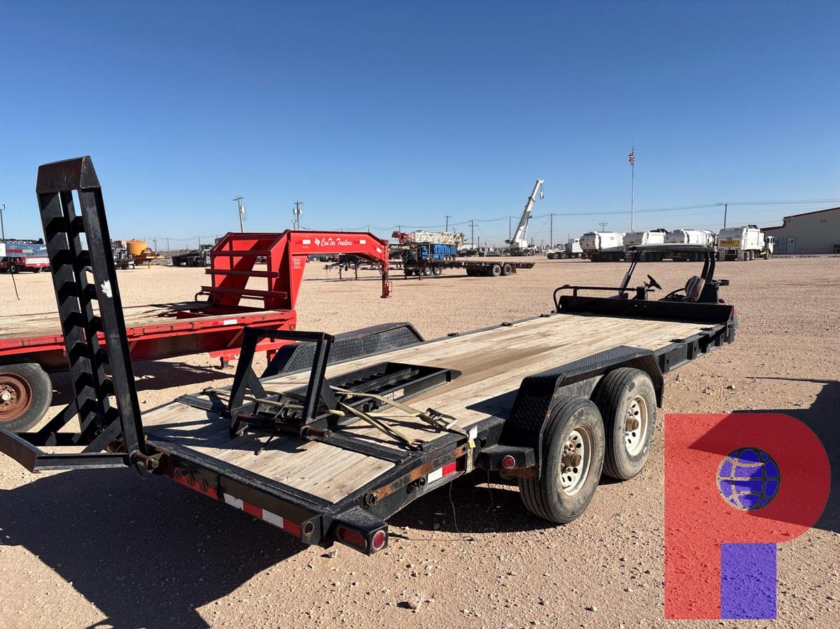 Used 20’ X 7’ T/A BUMPER PULL CAR HAUL TRAILER