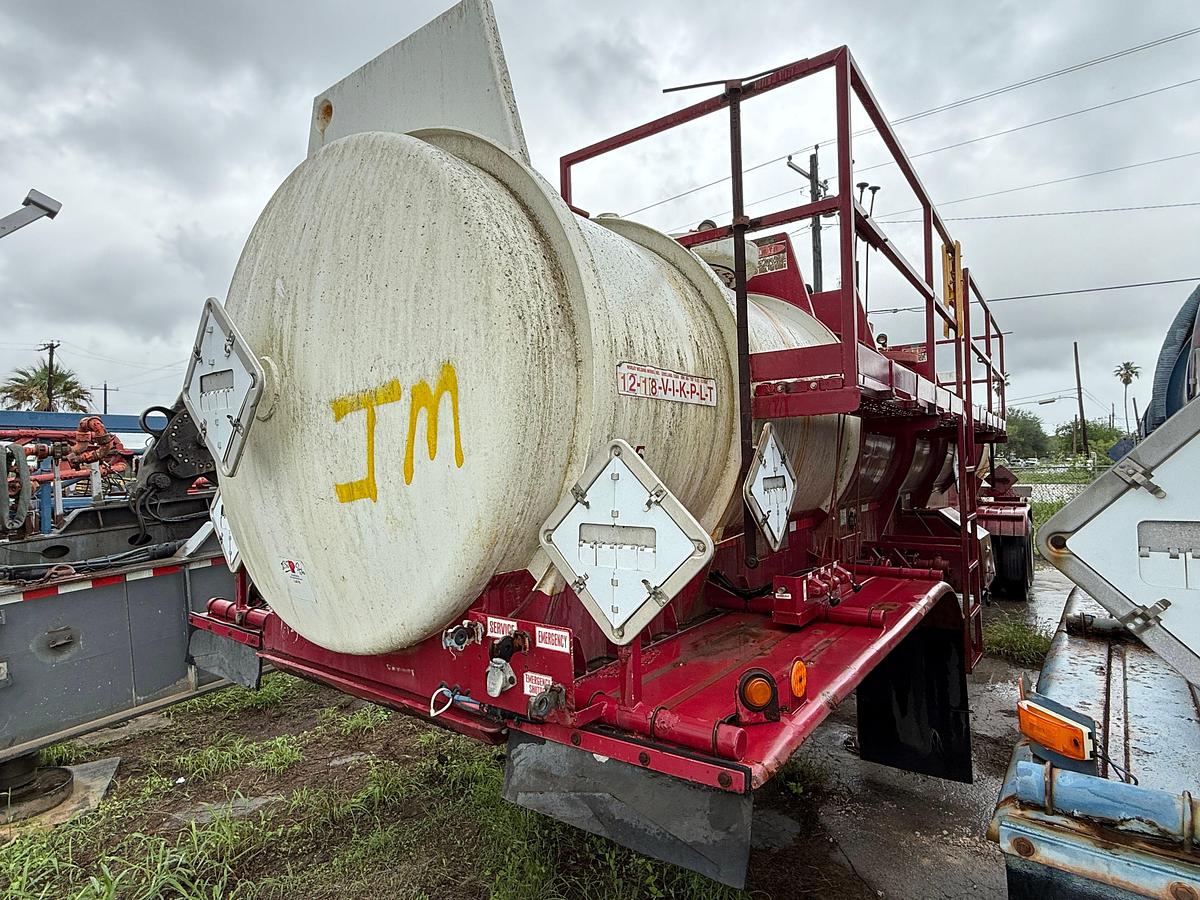 Used 2008 WORLEY WELDING WORKS 5,000 GAL 3-COMP ACID TRANSPORT TRAILER