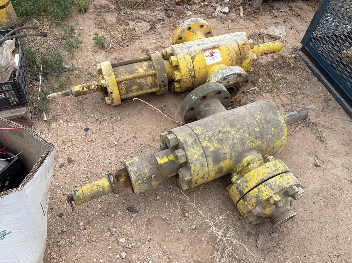 Used (9x$) (6) 4-1/16” 10K gate valves & (3) 4-1/16” 5K gate valves