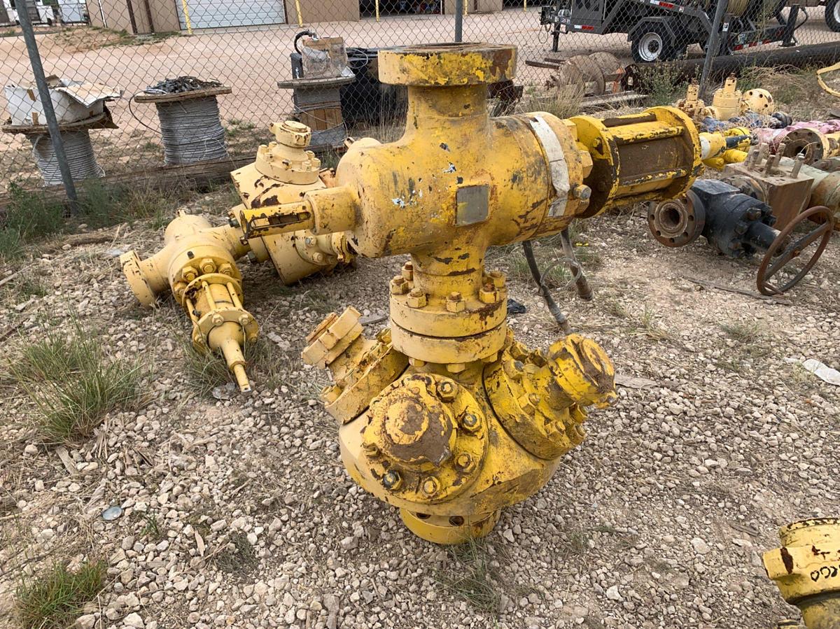 Used (4) 4” to 7-1/6” 10k GOAT HEADS w/ 4” 1502 Connections
