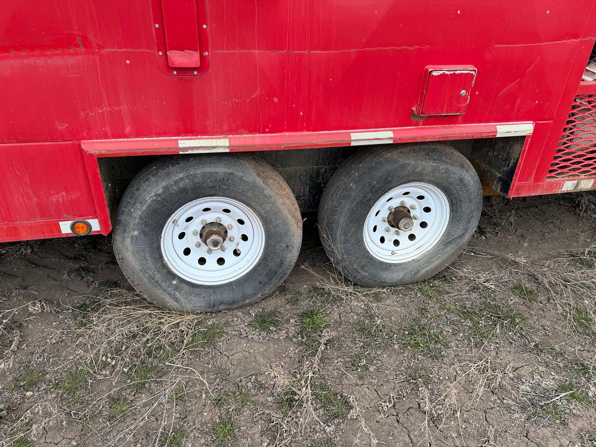 Used 2019 CHAOS METAL WORX 24' GN DOG HOUSE / TOOL TRAILER