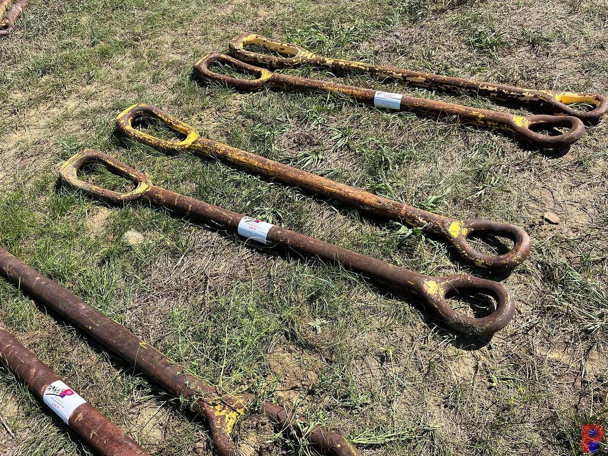 Used (2) 2” X 72” ELEVATOR LINKS