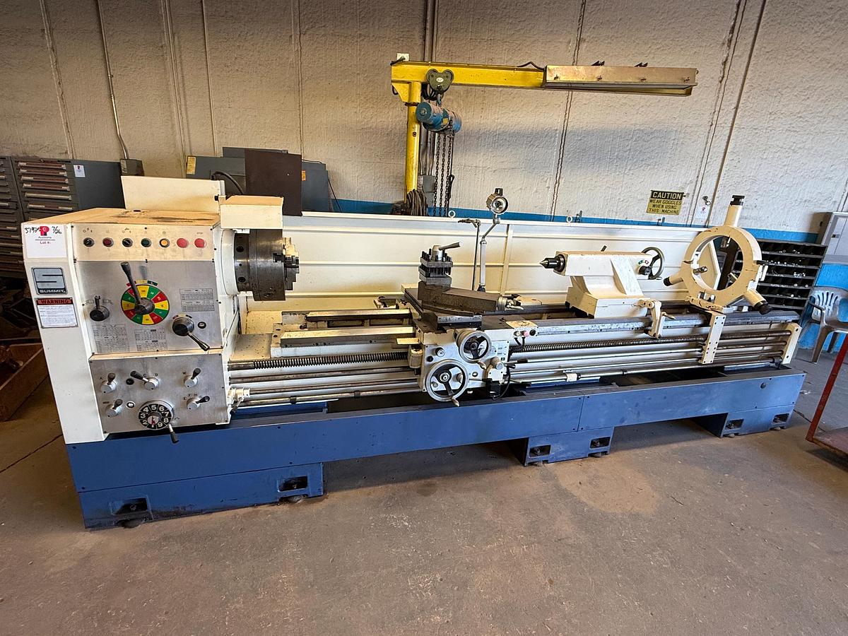 Used SUMMIT 26-6x120 METAL LATHE