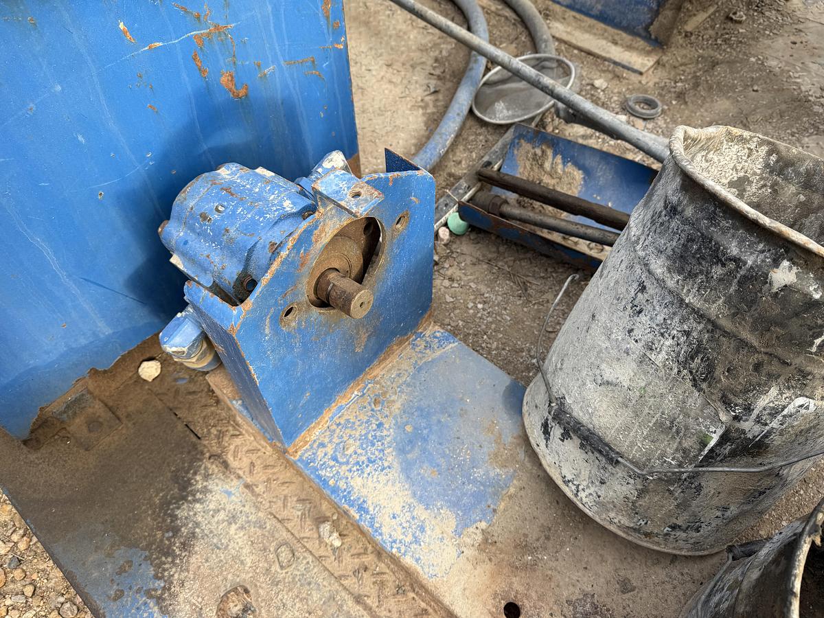 Used GARDNER DENVER TEE 5K WP TRIPLEX WELL SERVICE PUMP, SKIDDED