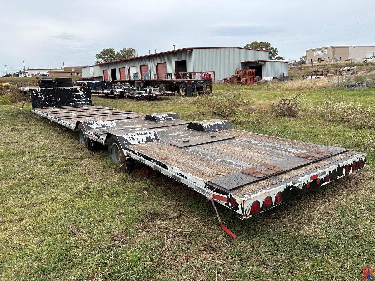 Used 2005 AZTEC TRAILERS 53’ X 102” T/A LOWBOY TRAILER