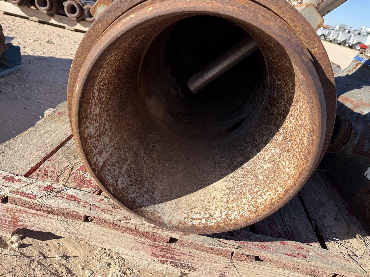 Used (2) MULTI-SIZE SINGLE PLUG CEMENT HEADS