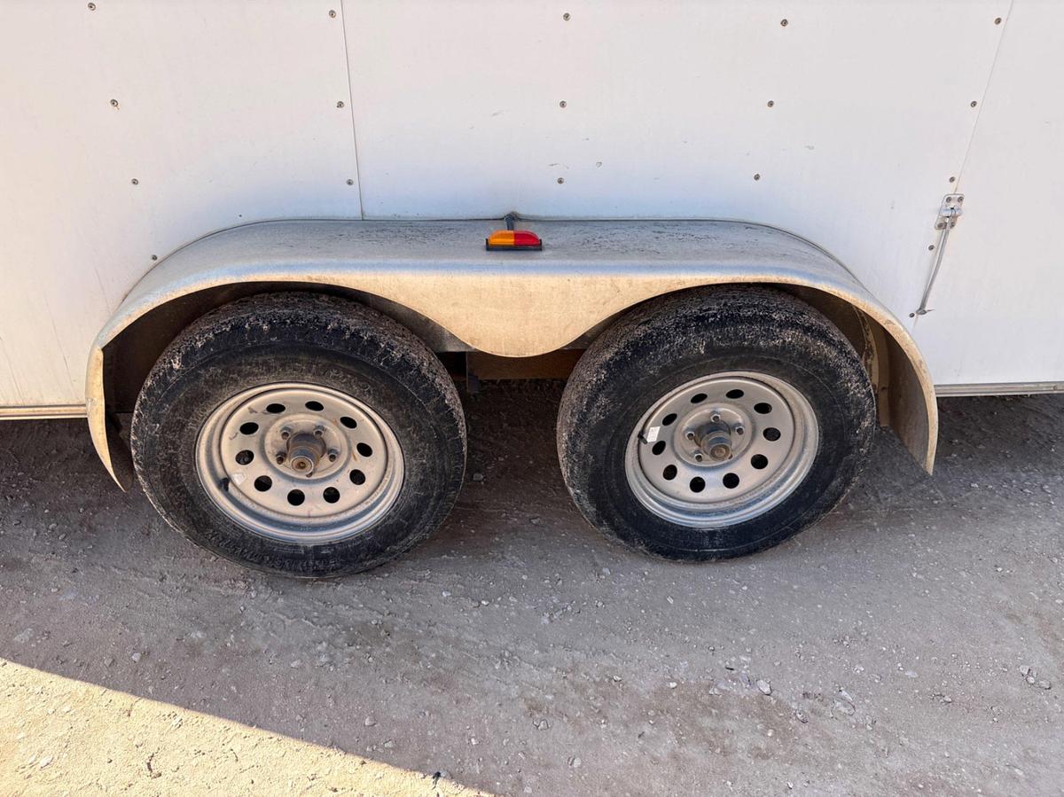 Used 2013 HAULMARK 16’ X 7’ T/A BUMPER PULL EMERGENCY SHOWER TRAILER