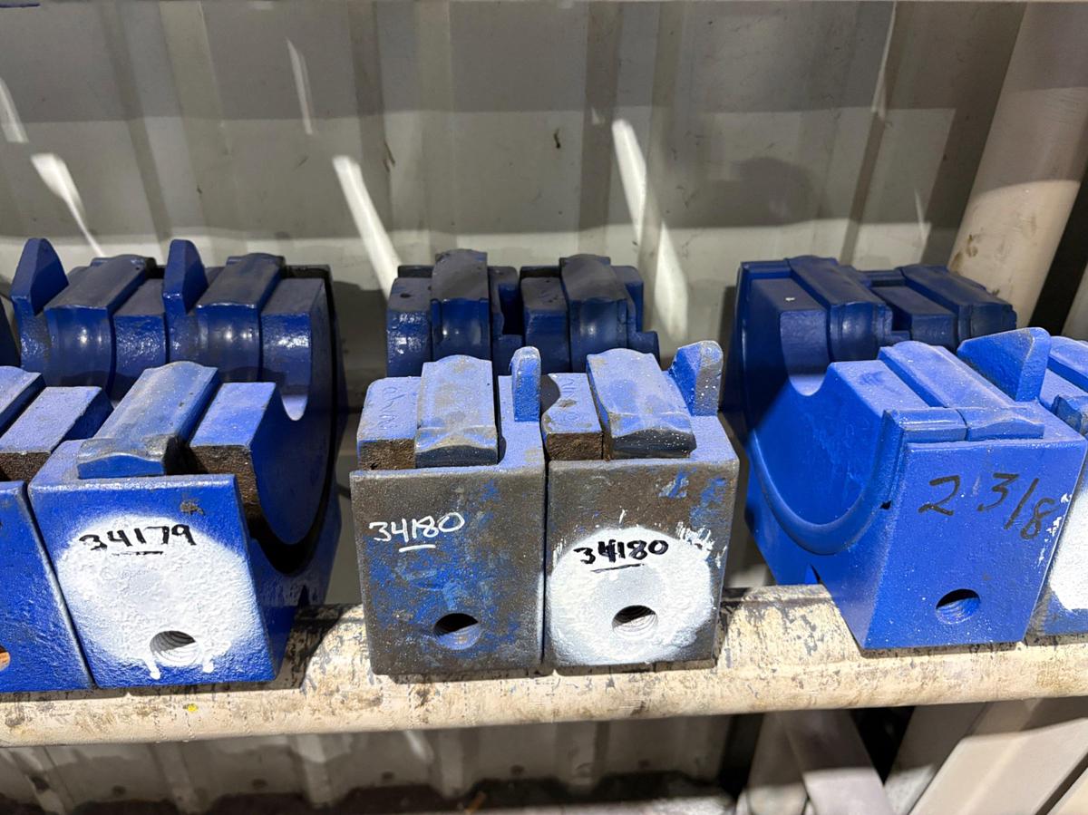 Used SET OF (2) 2-7/8” REEDY BOP PIPE RAMS