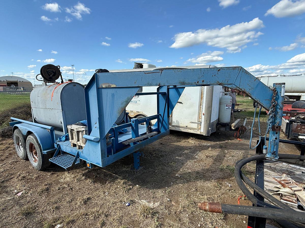 Used 2009 PARKER TRAILERS 12’ X 82” T/A FLATBED GOOSENECK TRAILER