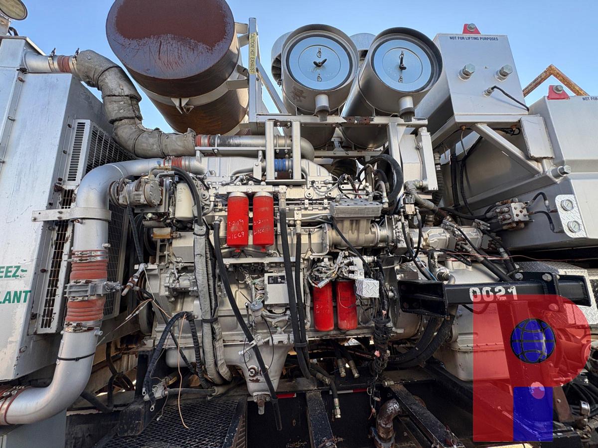 Used 2012 CRYOGENIC VESSEL ALTERNATIVES 3-AXLE 15K 2,000 HP DOUBLE PUMPER TRAILER