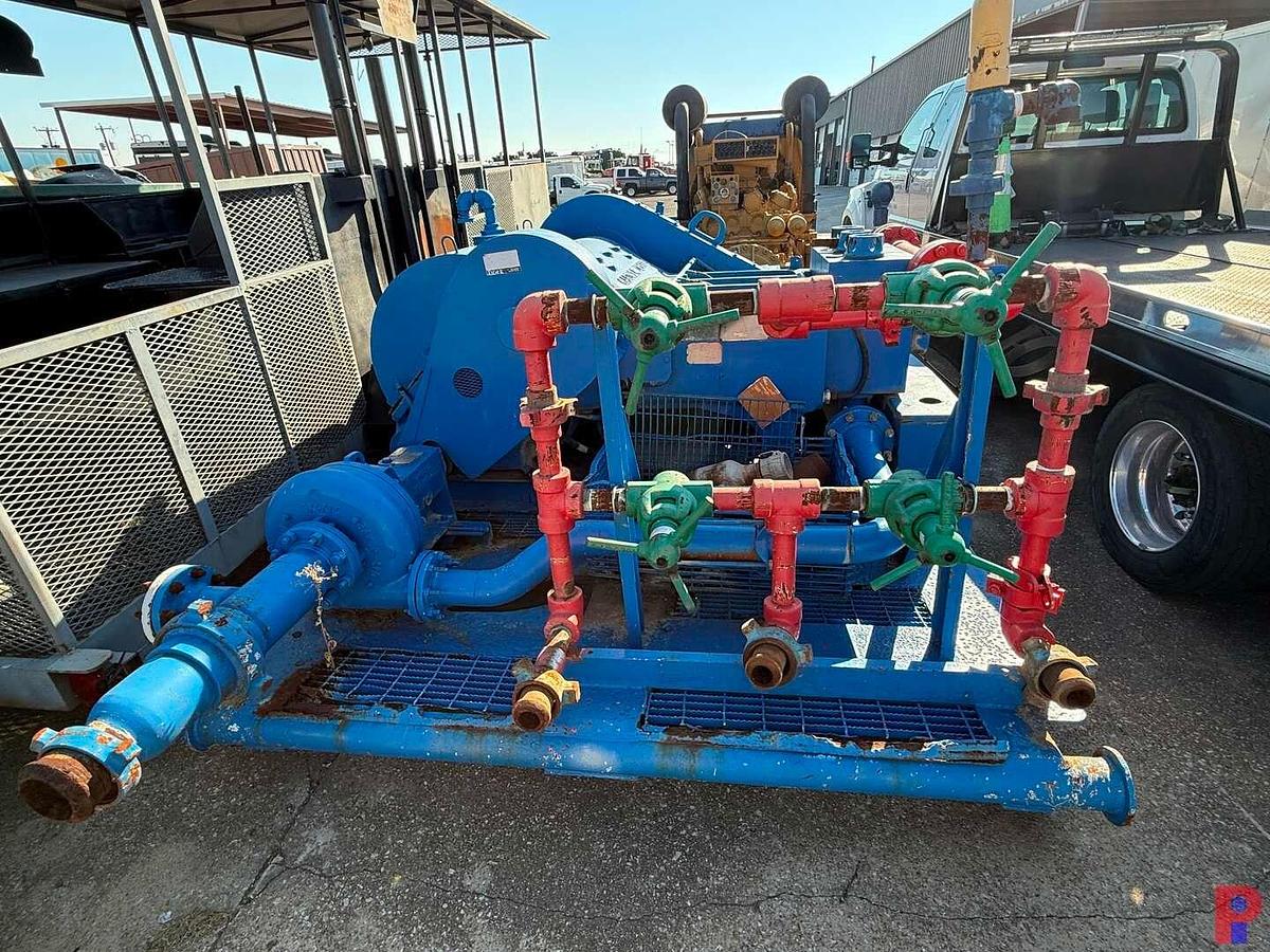 Used GARDNER DENVER PAH TRIPLEX WELL SERVICE PUMP P/B DETROIT 12V71 ALLISON TRANS.