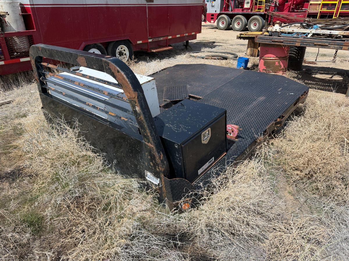 Used Freedom Steel Dually Flatbed W/ Diesel Tank