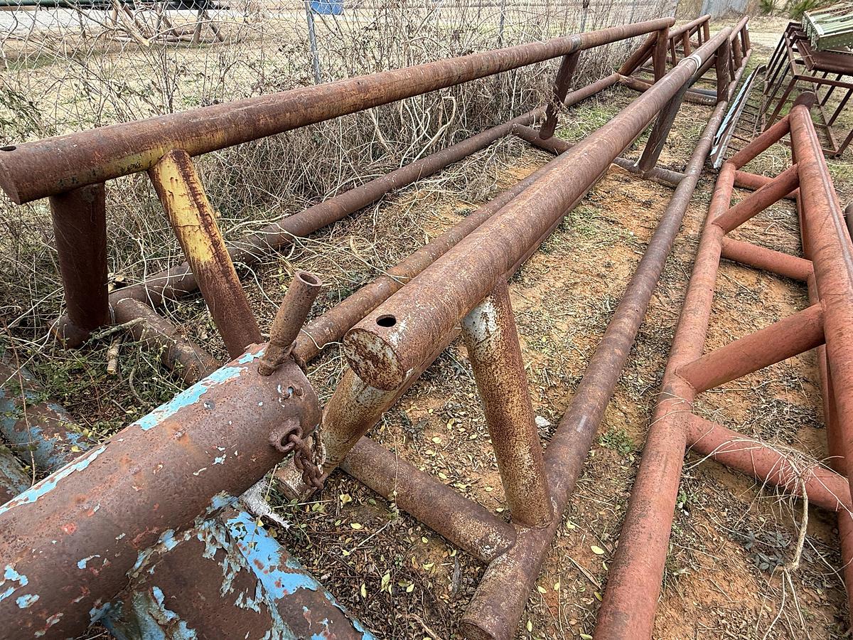 Used (2 X $) 30’ X 42” TRIANGLE PIPE RACKS