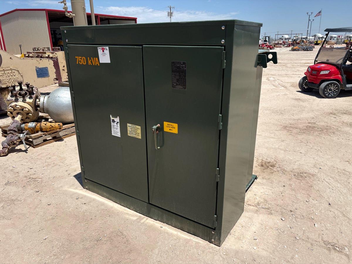 Used Prolec 3-phase 750kVA padmounted transformer