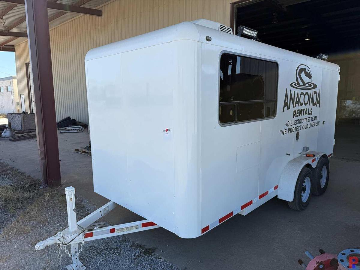 Used 16’ T/A BUMPER PULL DIELECTRIC TEST TRAILER