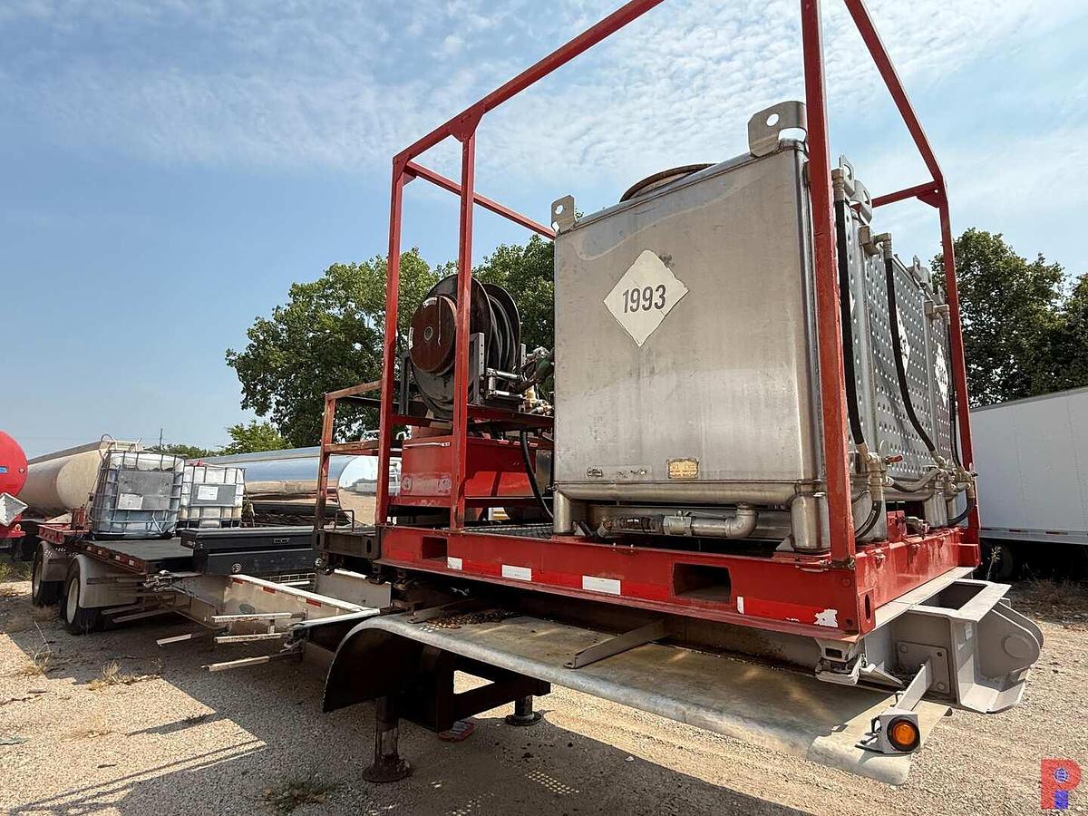 Used 2013 PEERLESS 47’ SPREAD AXLE CHASSIS TRAILER