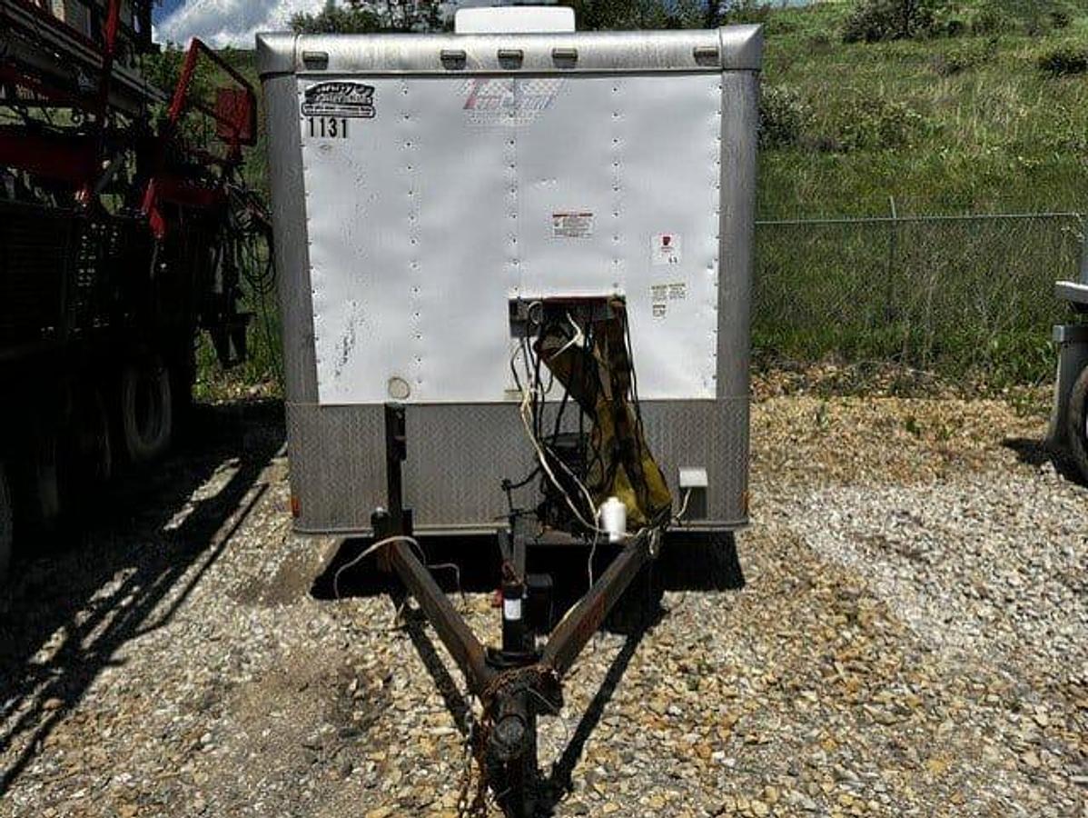 Used TEAM SPIRIT TRAILERS 12' X 7' T/A DOGHOUSE BP TRAILER